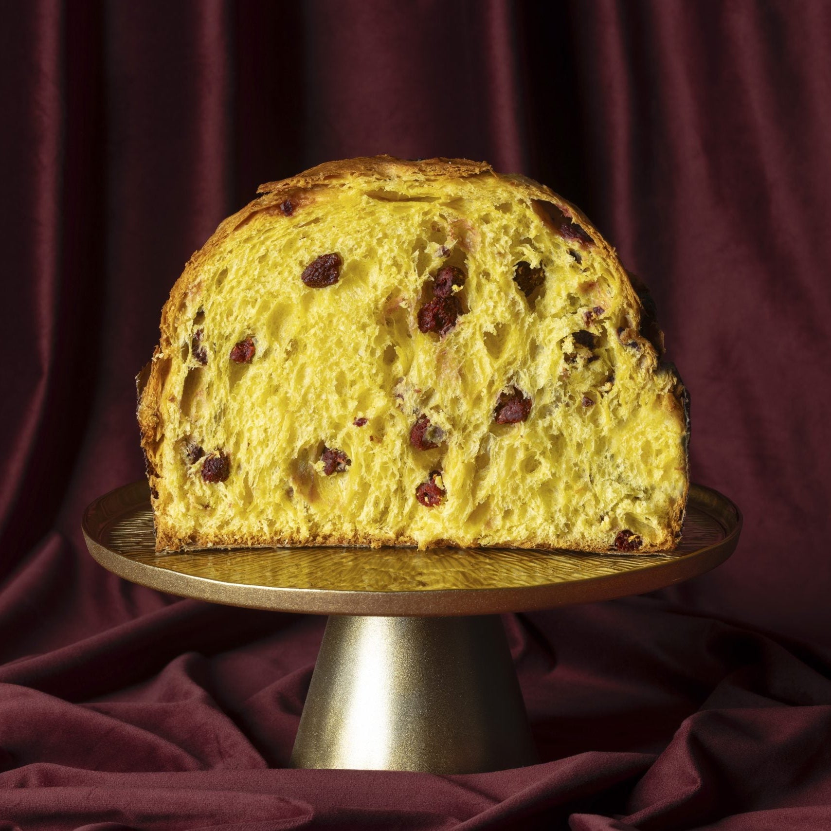 Panettone Zafferano e Lamponi
