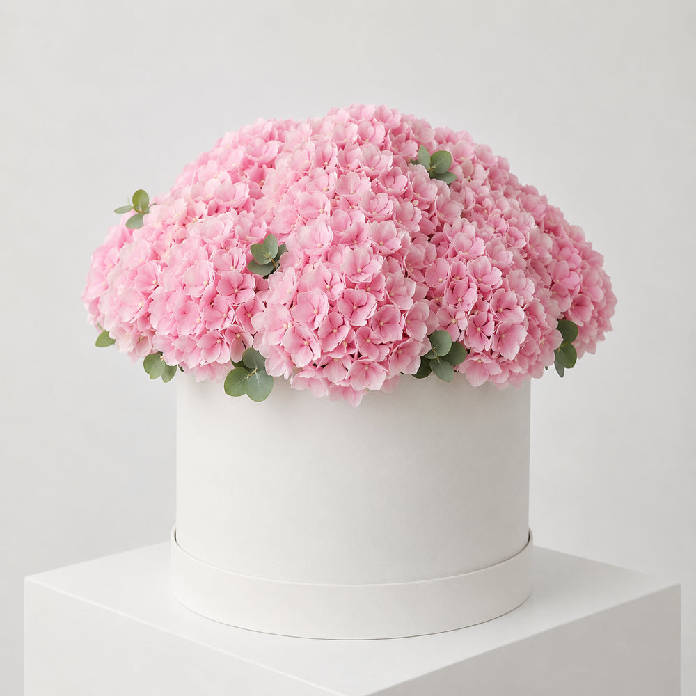 Cappelliera Ortensie Rosa – Fiori, Deluxy Business, vista 2
