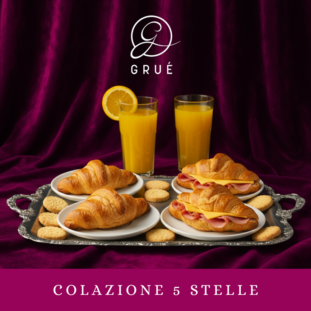 Colazione 5 Stelle - Grué Roma (2 persone)