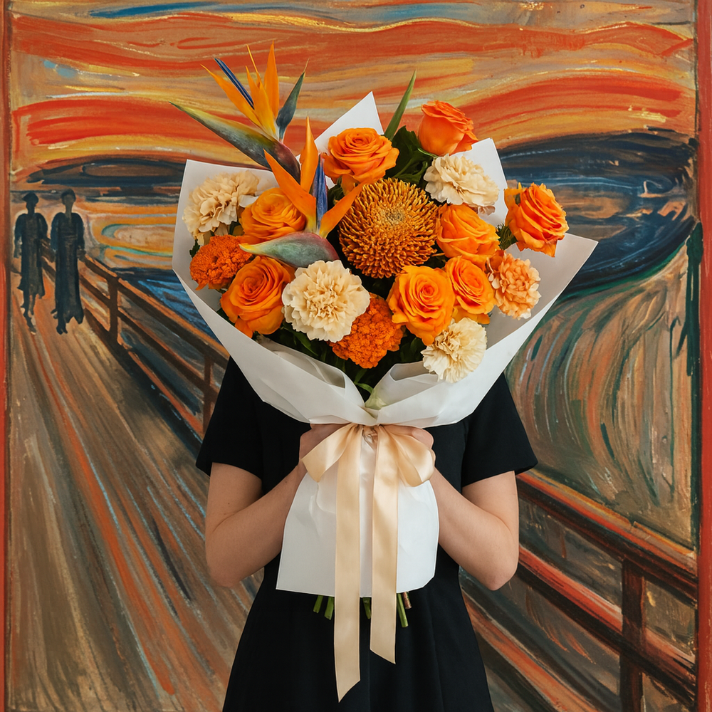 Munch - L'Urlo – Fiori, Deluxy Business, vista 3