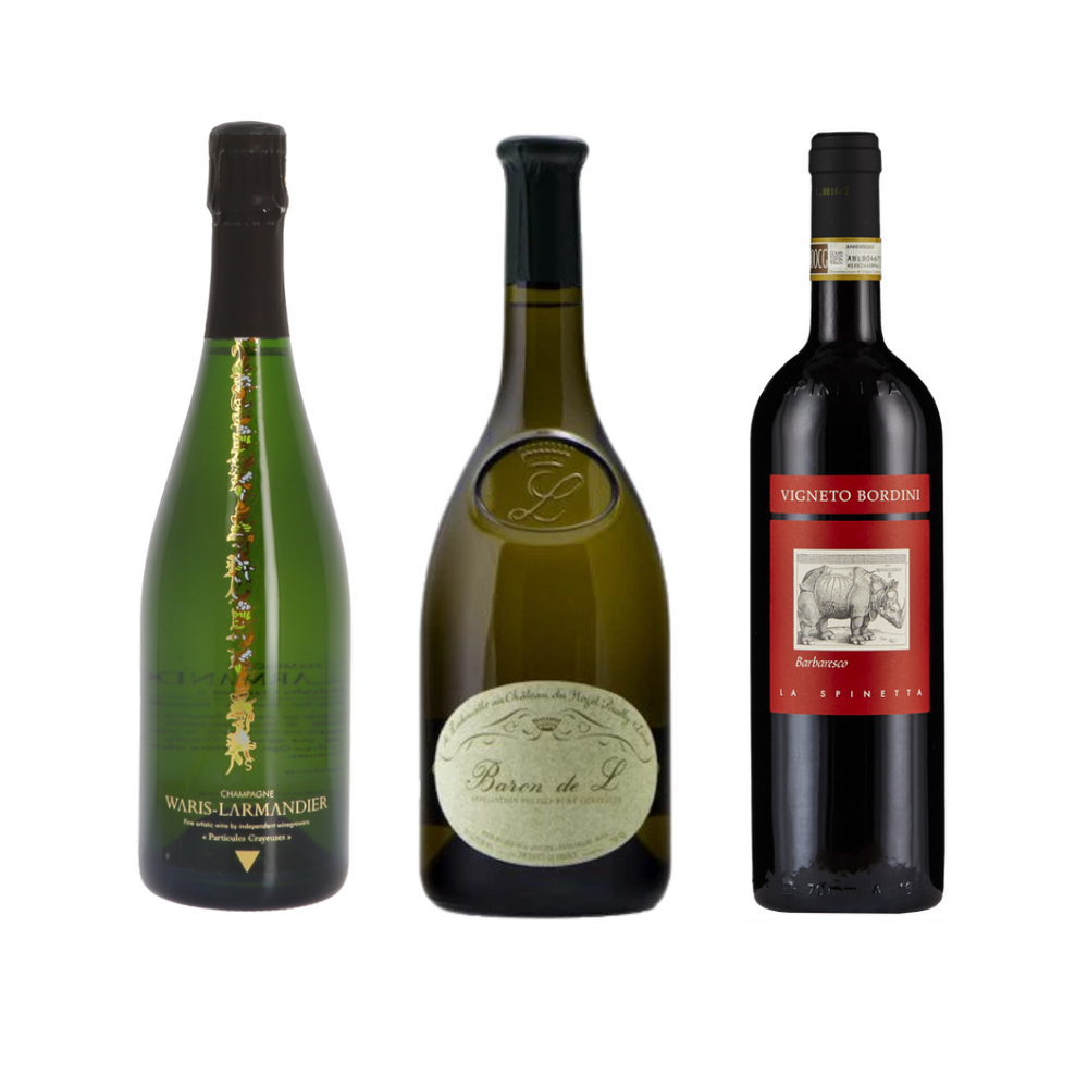 Sorsi d'Autore - Tris di Bottiglie – Vini e spirits, Cantina Franco x Deluxy Business, vista 2